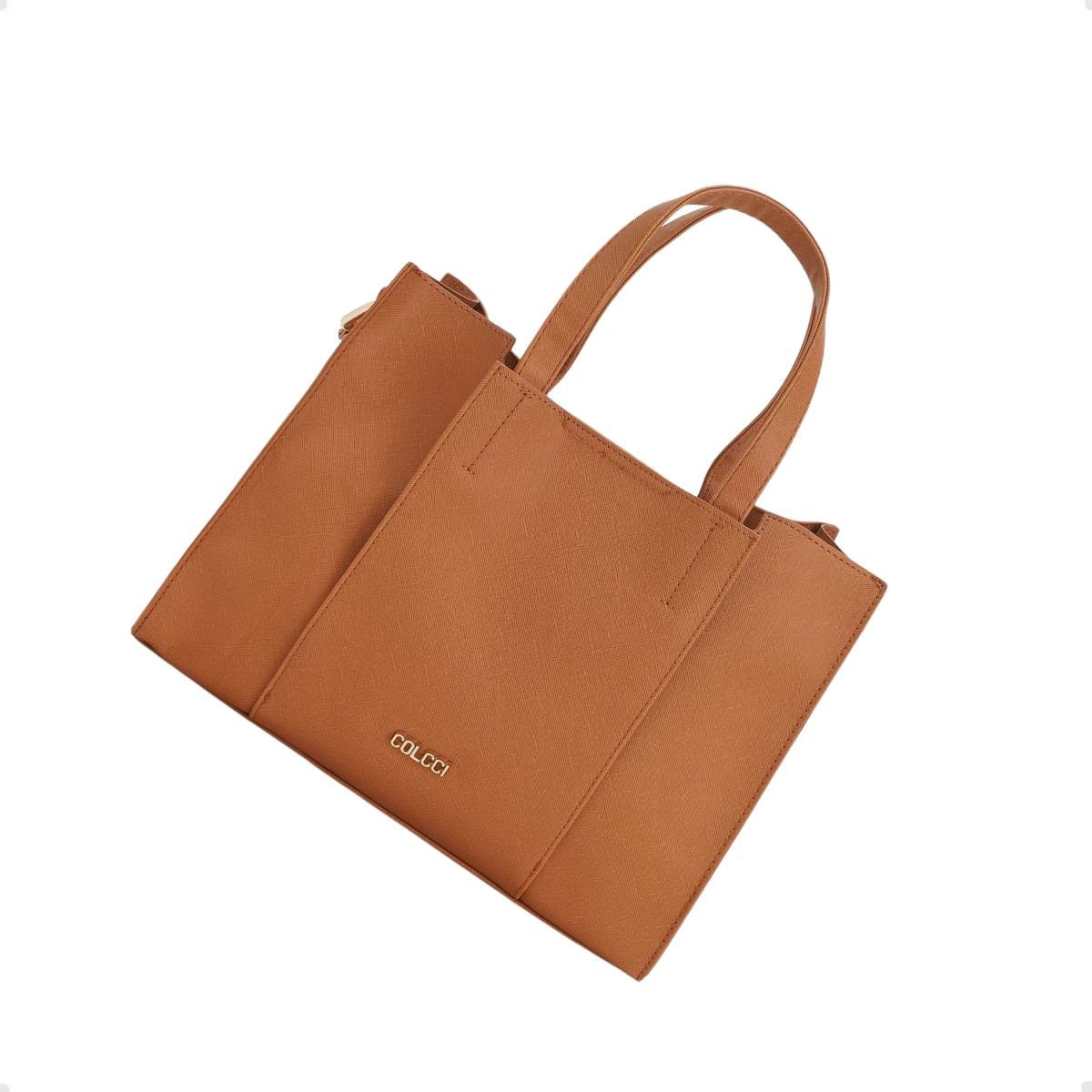 Bolsa Feminina Transversal Colcci Marrom Caramelo 5