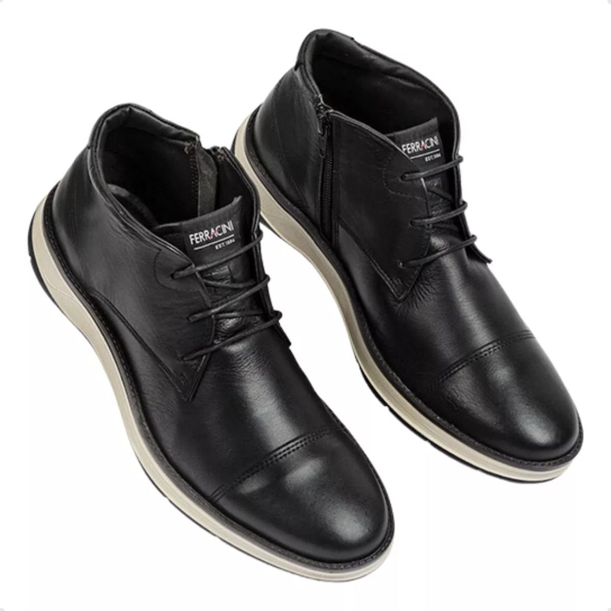 Bota Masc Coturno Ferracini  5542 Preto 5