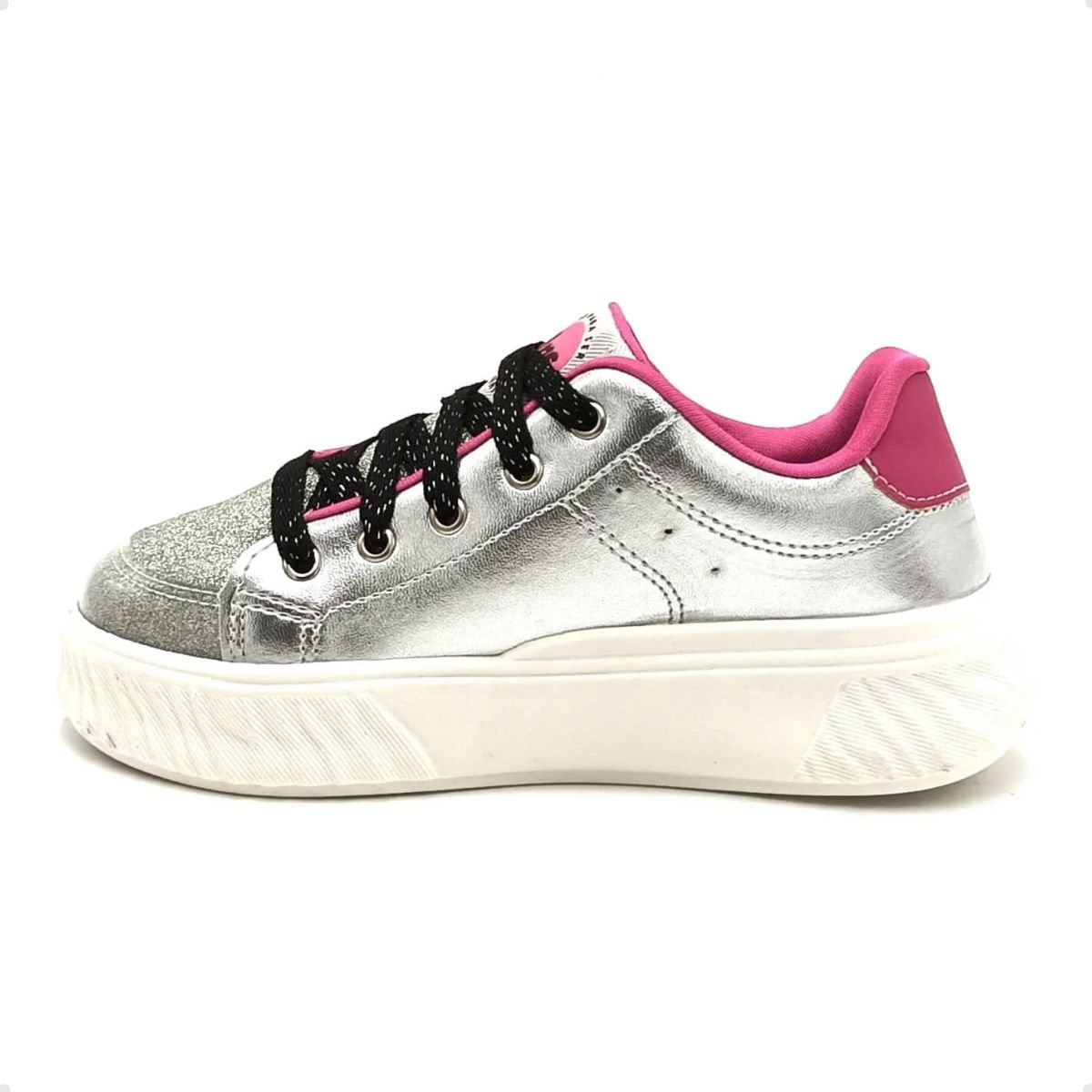 Tenis Casual Inf World Colors Fun 329004-684 Prata 3