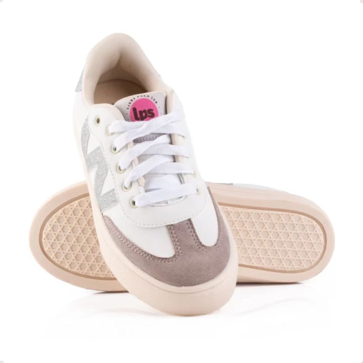 Tenis Casual Inf World Colors Love 344019-3129 Branco 2
