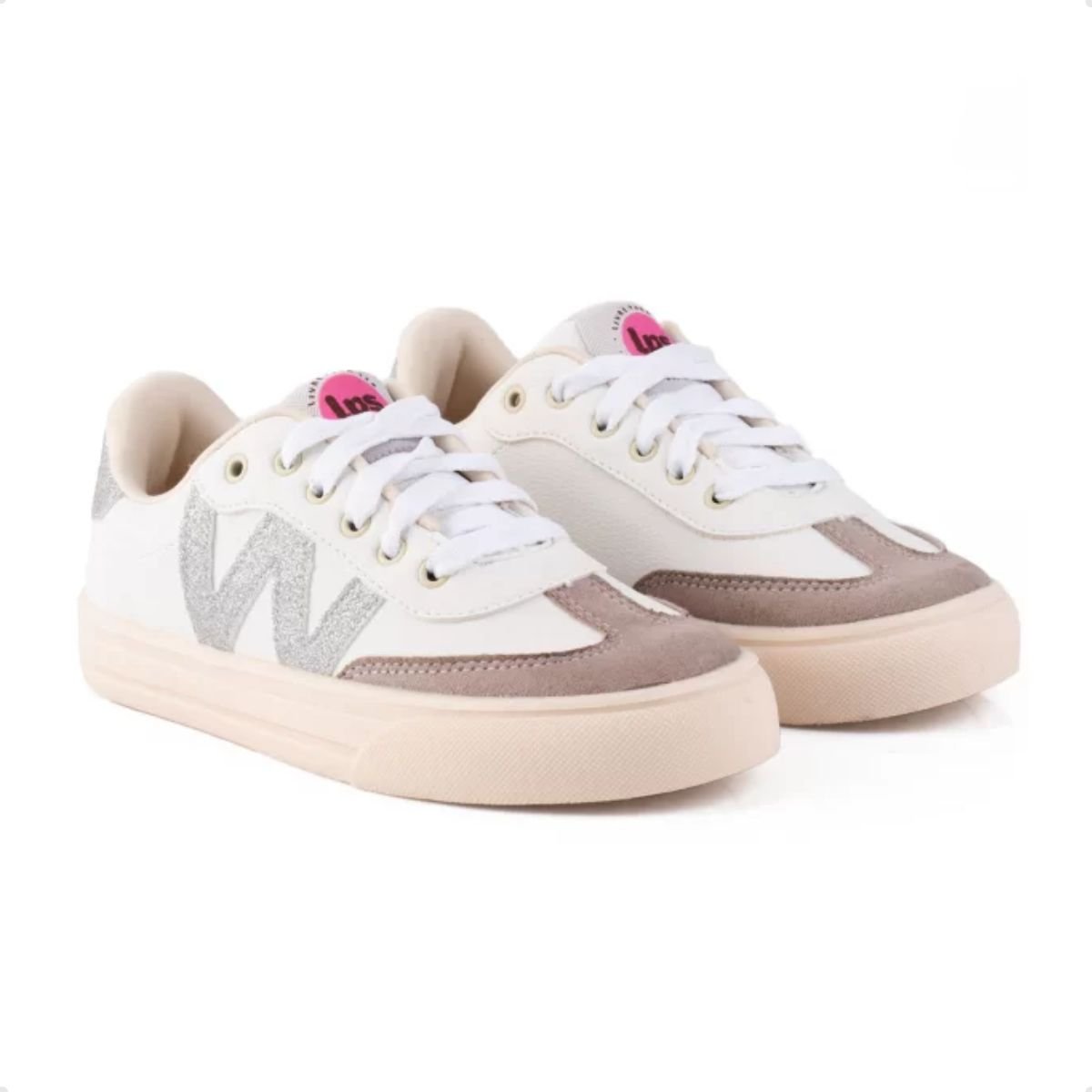 Tenis Casual Inf World Colors Love 344019-3129 Branco 4