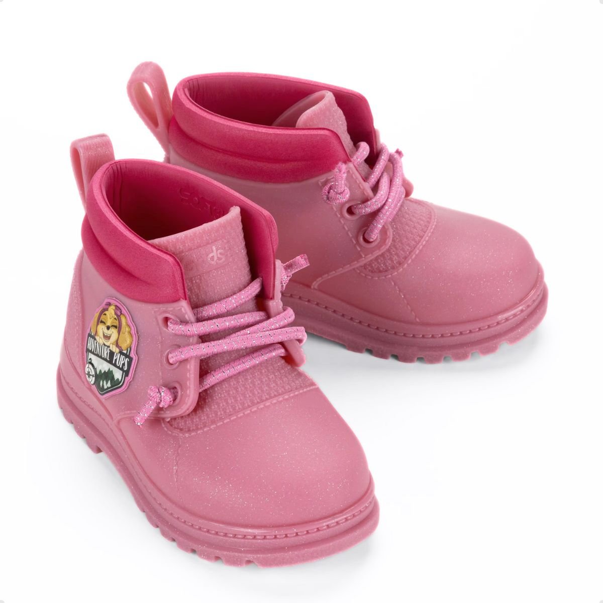 Bota Bebê Grendene Patrulha Canina Adventure Rosa Rosa 2