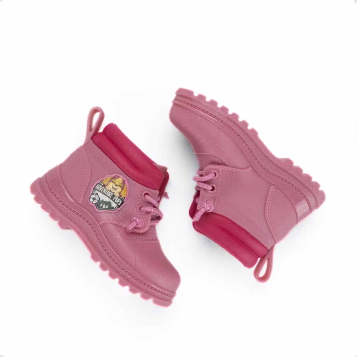 Bota Bebê Grendene Patrulha Canina Adventure Rosa Rosa 4