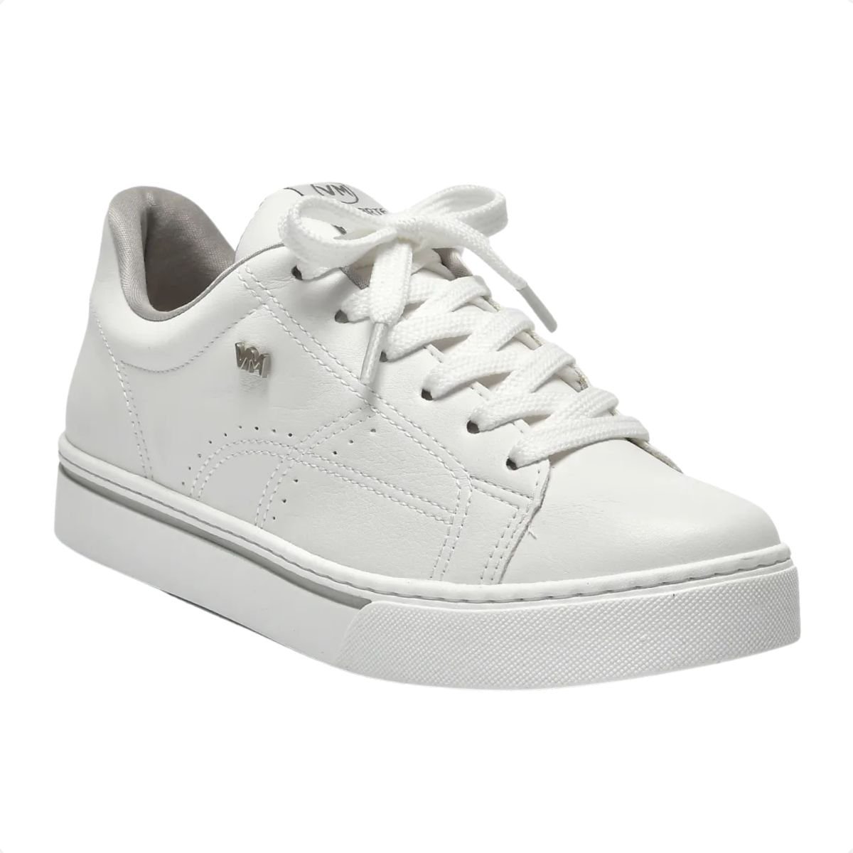 Tênis Moda Feminino Casual Via Marte Branco Branco 3
