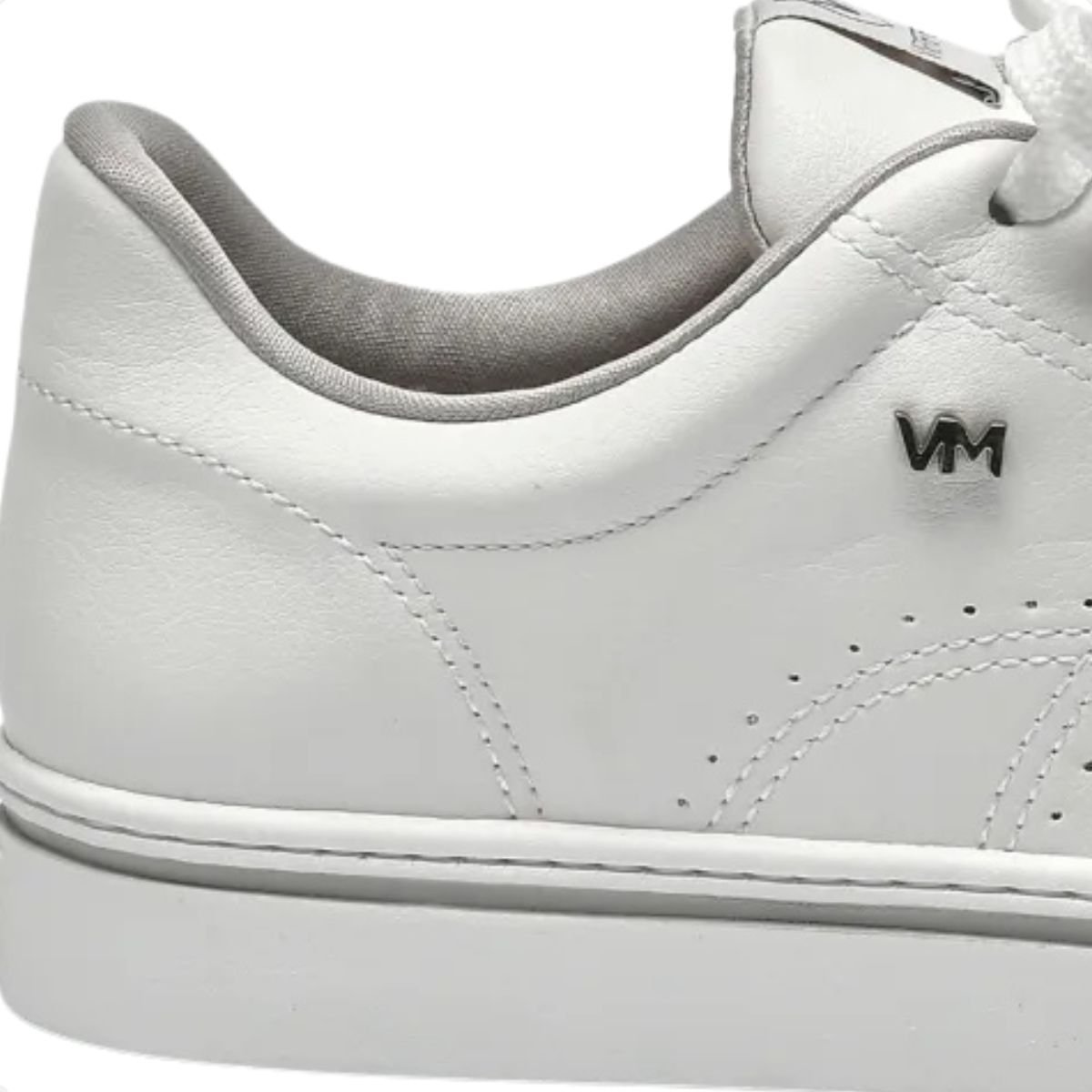 Tênis Moda Feminino Casual Via Marte Branco Branco 7