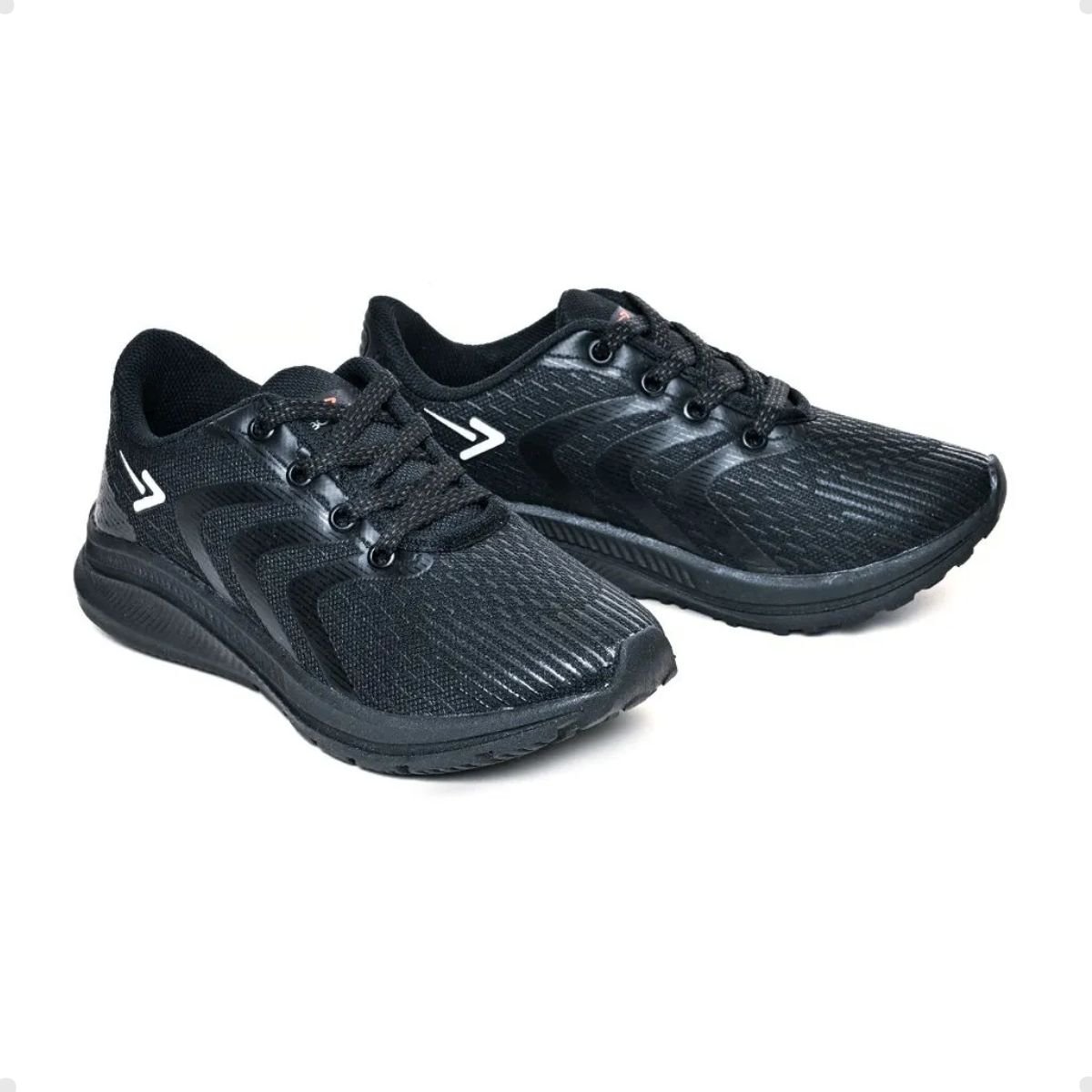 Tenis Running Inf Box 200  Bk-1801 Preto 2
