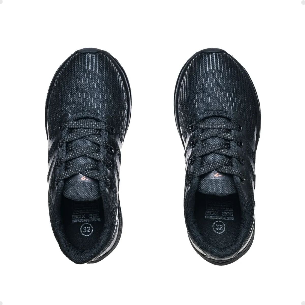 Tenis Running Inf Box 200  Bk-1801 Preto 3