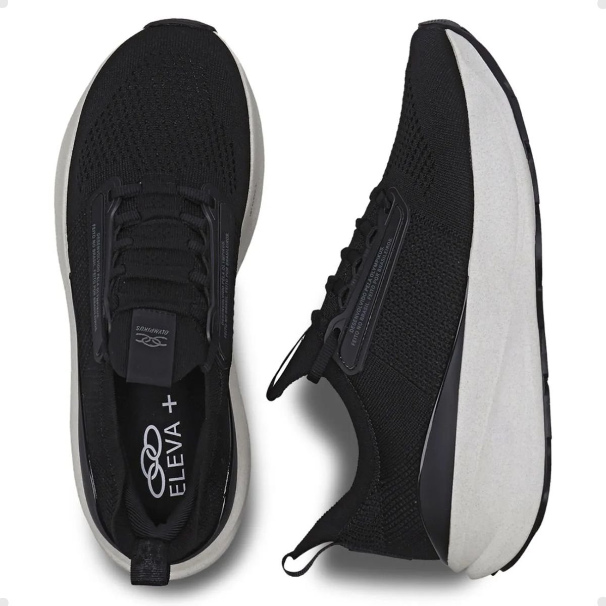 Tênis Running Masculino Olympikus Titanium Preto Preto 4