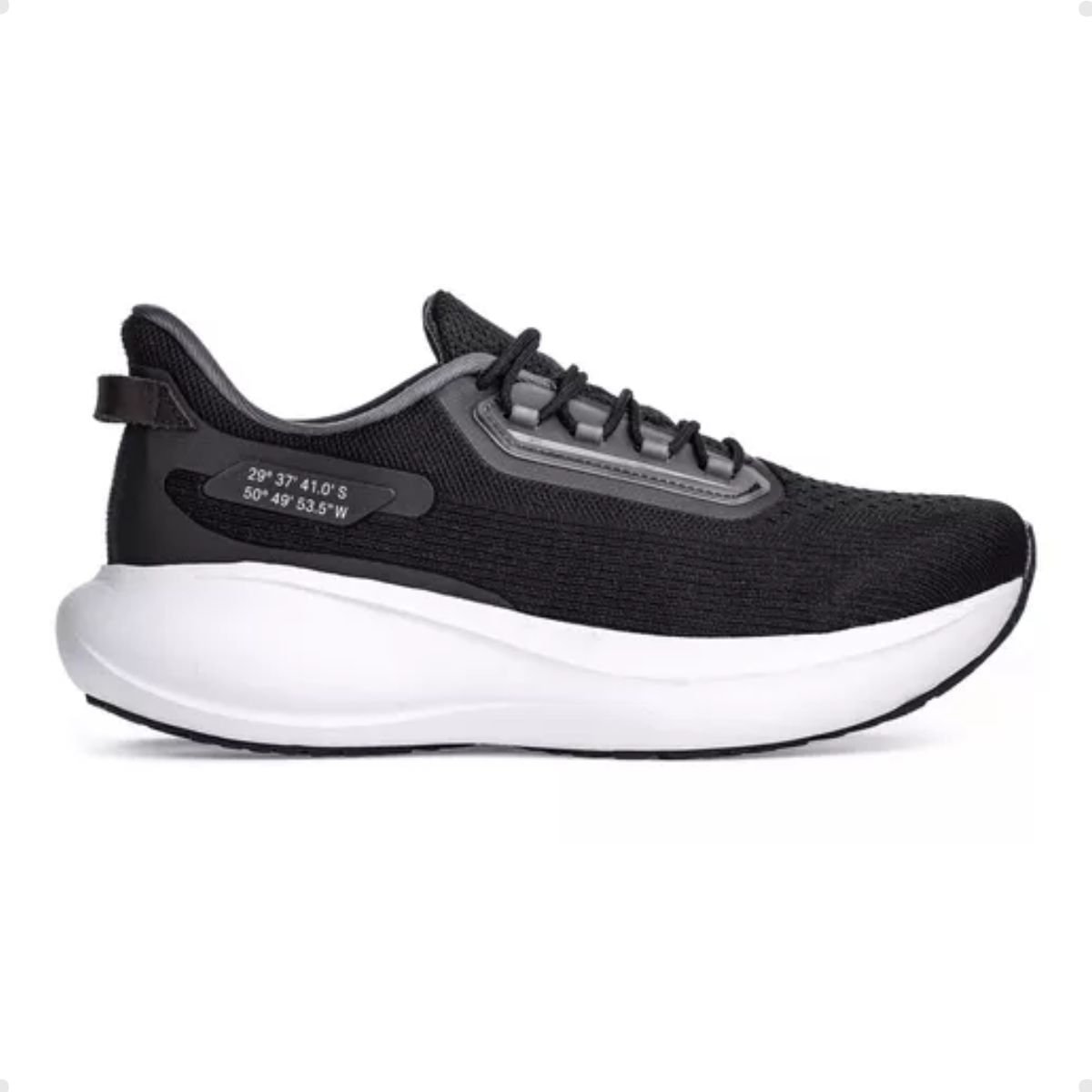 Tênis Running Masculino Olympikus Hybrid Preto Preto 1