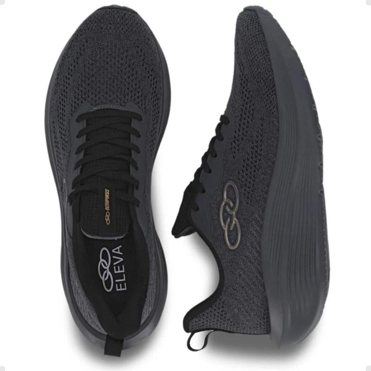 Tênis Running Infantil Olympikus Rayo Preto Preto 4