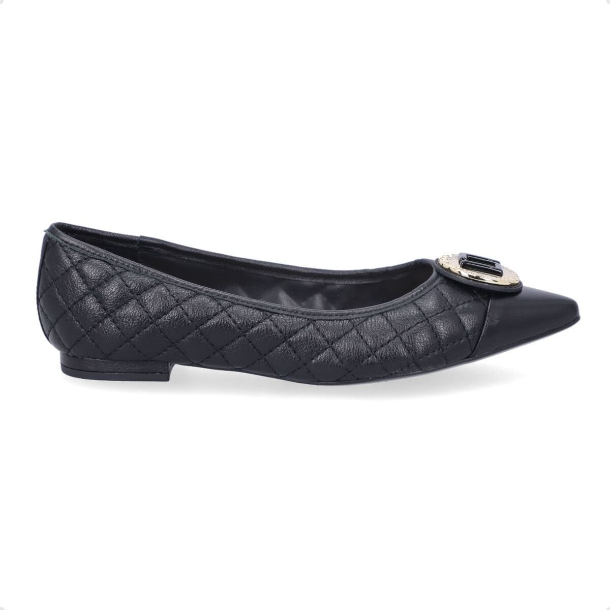 Sapatilha Bico Fino Feminino Luz Da Lua Saara Preto