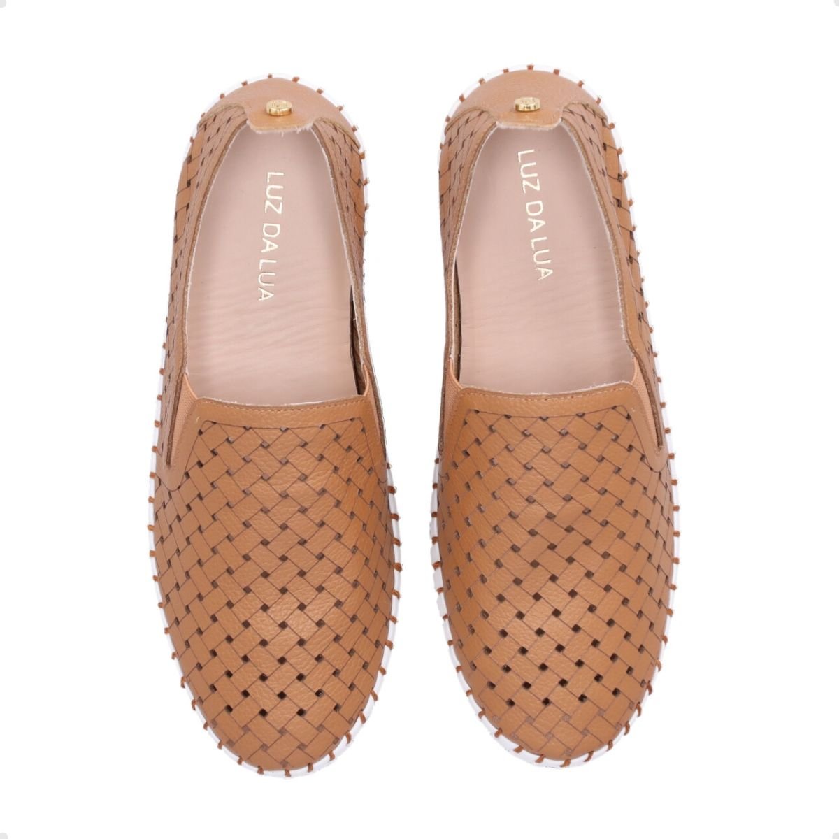 Tenis Moda Fem Luz Da Lua 60130024- Bege 3