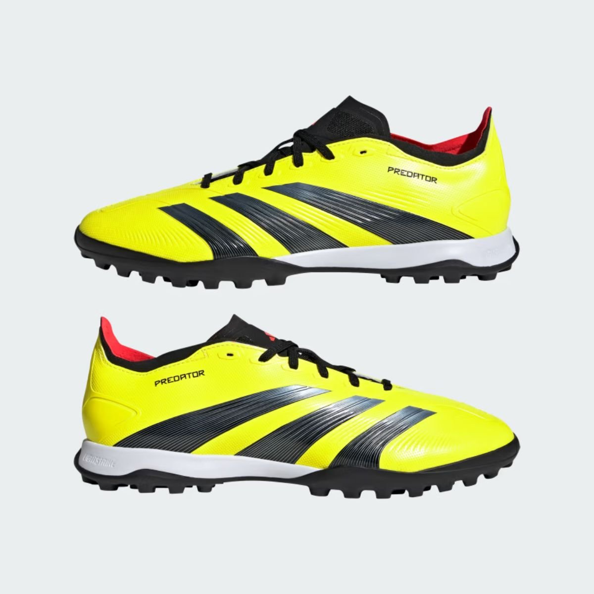 Chuteira Society Masc Adidas Predator 3 L Tf Ie2612- Amarelo 2