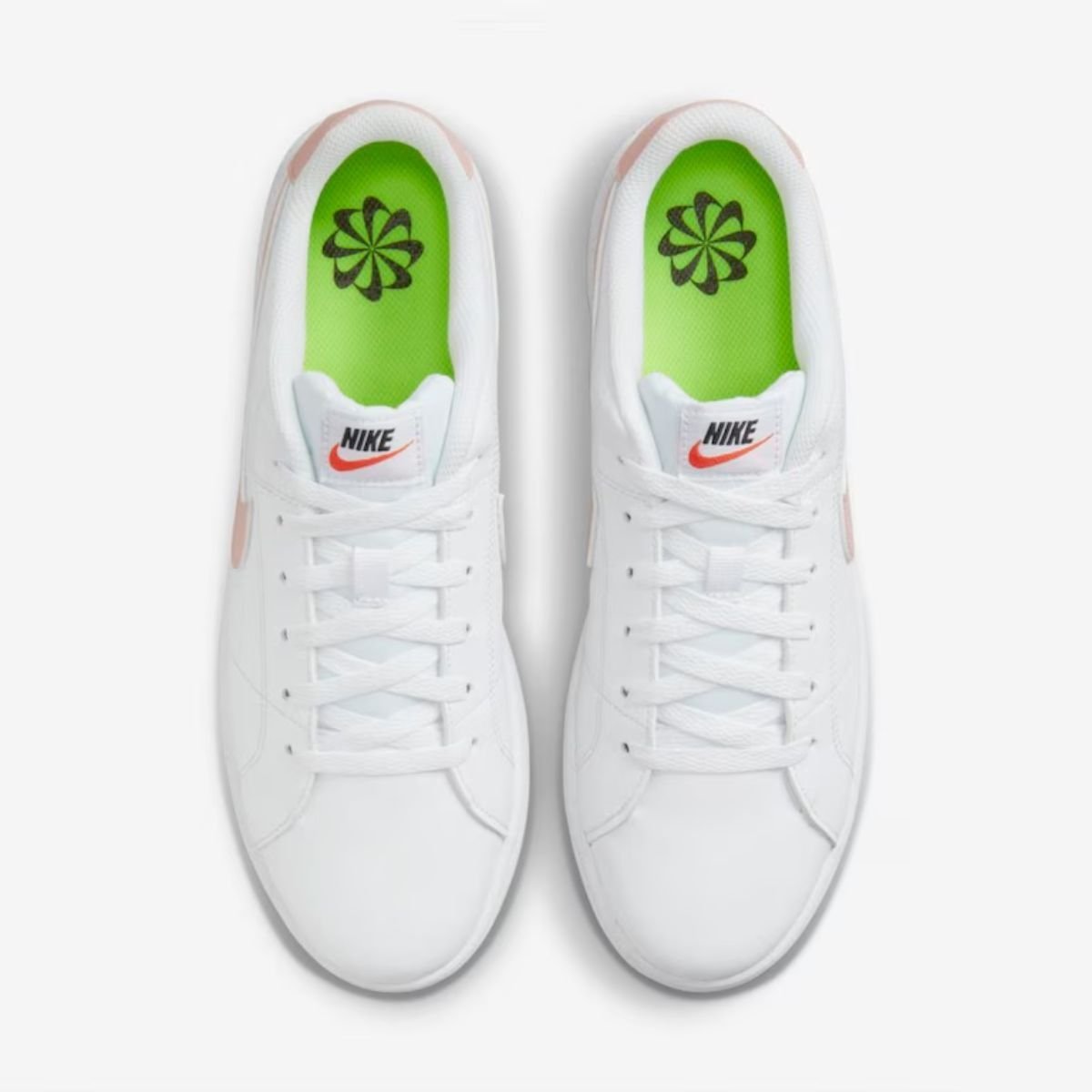 Tênis Casual Feminino Nike Court Royale 2 Branco Branco 3