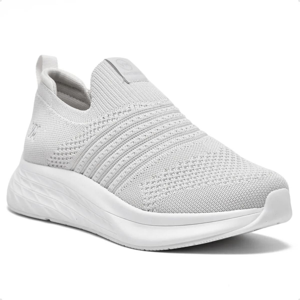 Tênis Moda Feminino Via Marte Branco Branco 2