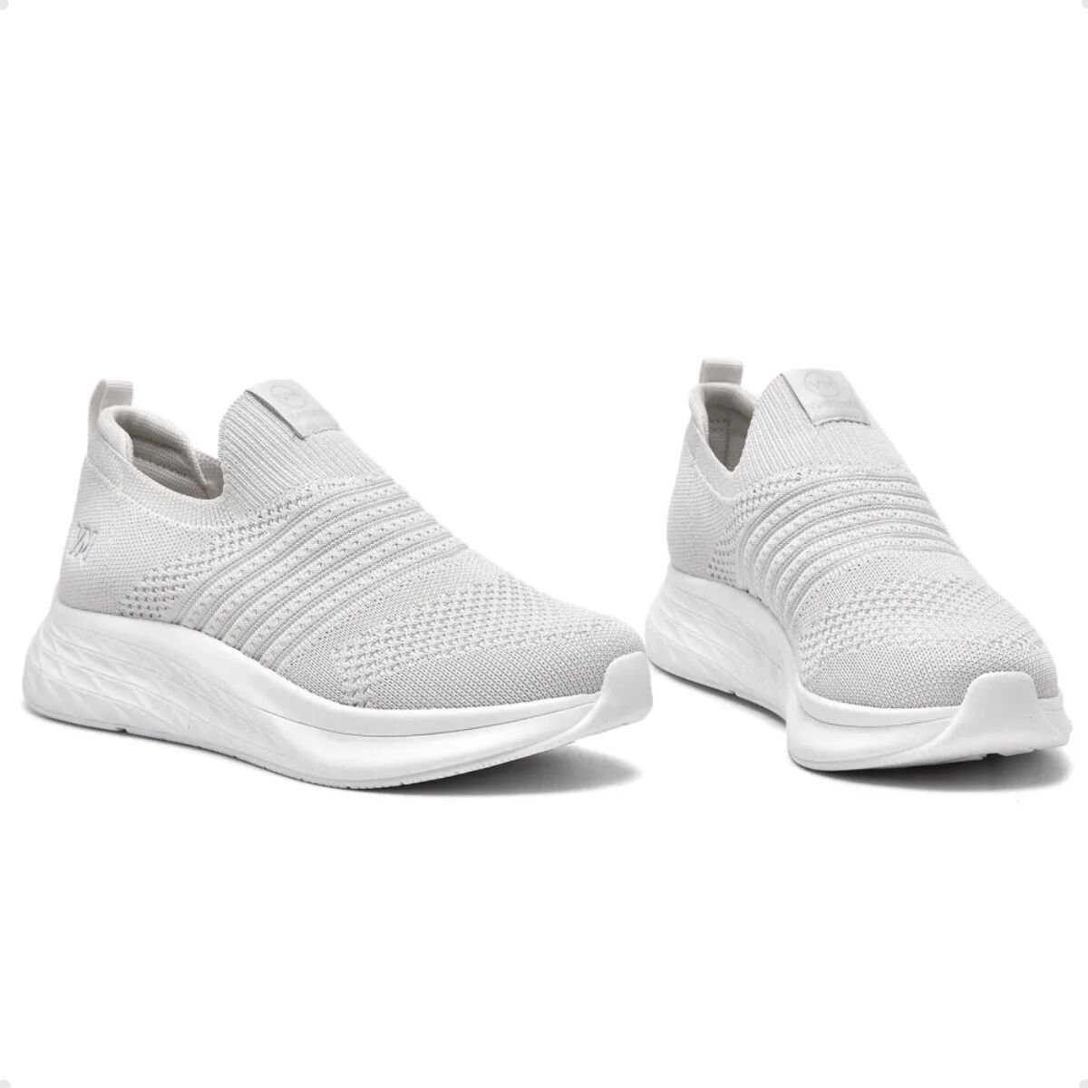 Tênis Moda Feminino Via Marte Branco Branco 3