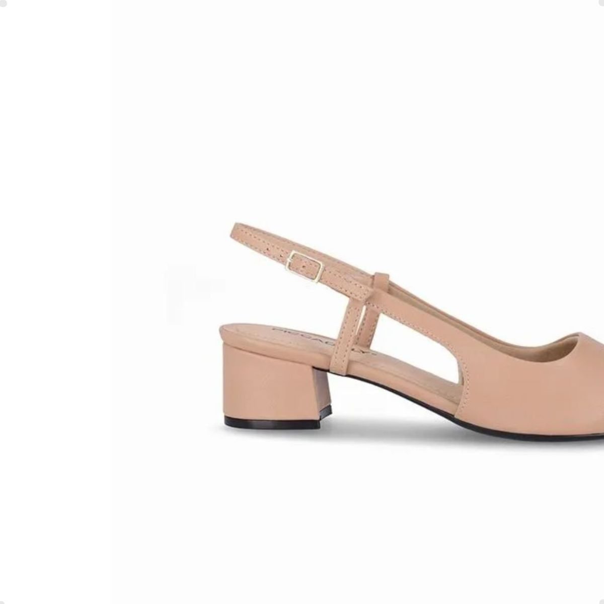 Sapato Feminino Salto Médio Piccadilly Bege Bege 4