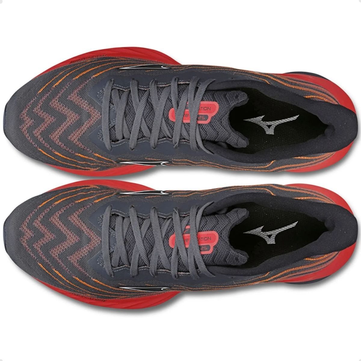 Tênis Running Masculino Mizuno Creation 25 Cinza Multicores