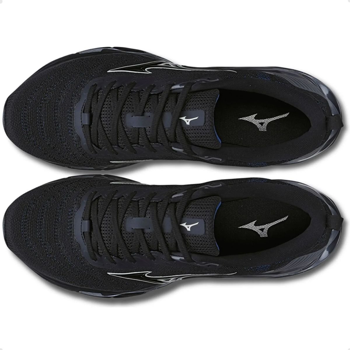 Tenis Running Masculino Mizuno Wave Stratos 2 Preto Preto 2