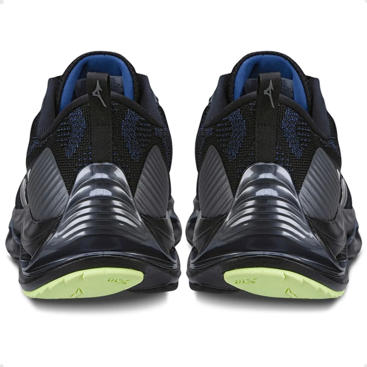 Tenis Running Masculino Mizuno Wave Stratos 2 Preto Preto 5