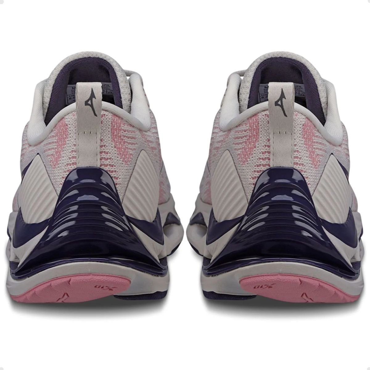 Tênis Running Feminino Mizuno Wave Stratos 2 Cinza Branco 2