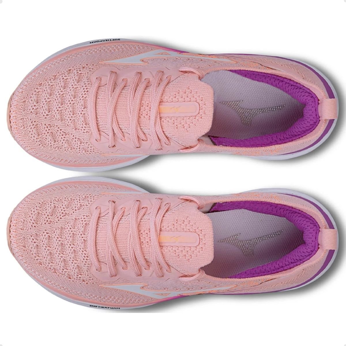 Tênis Running Infantil Mizuno Cool Ride 2 Júnior Rosa Rosa 3