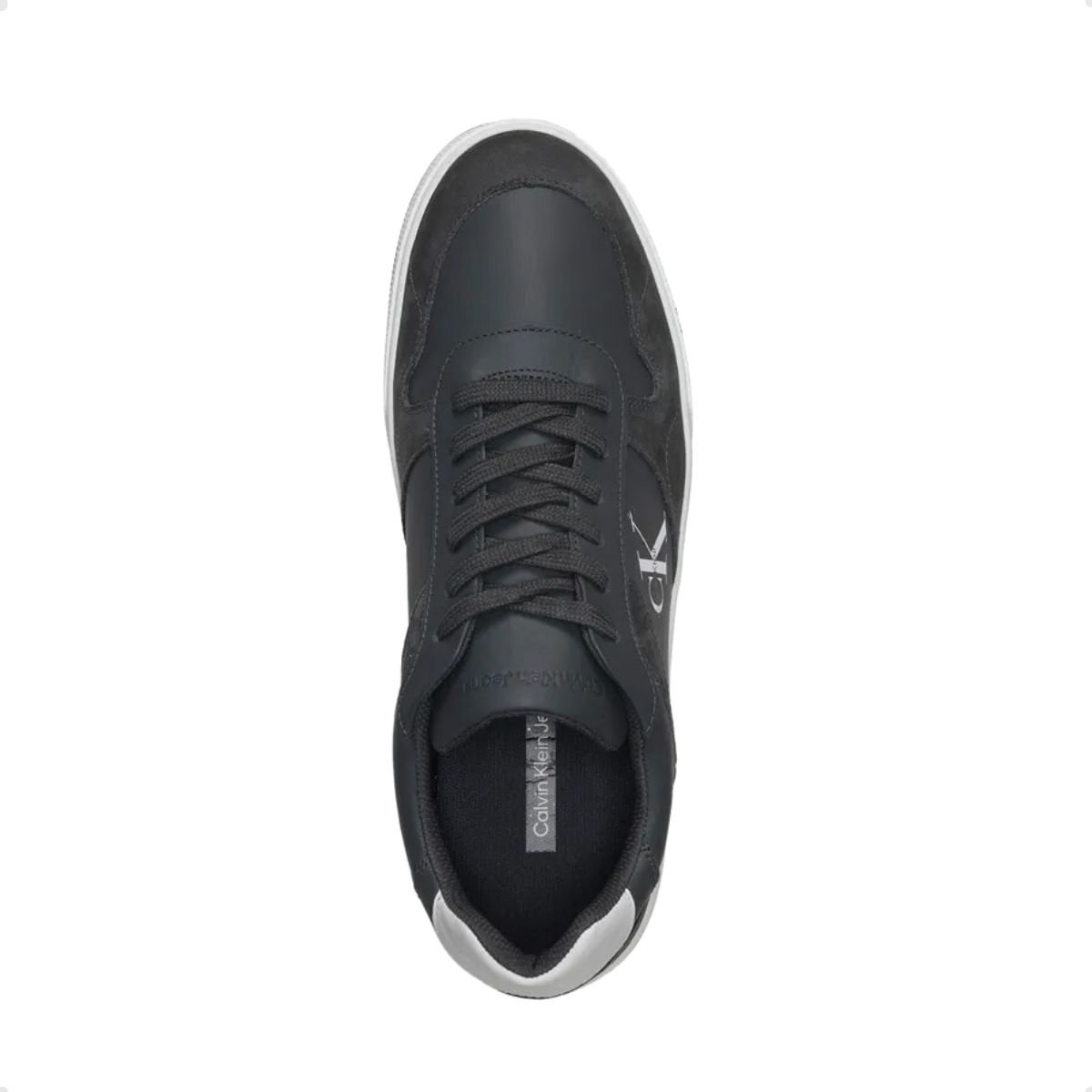 Sapatênis Masculino Calvin Klein Jeans Palito Preto Chumbo 2