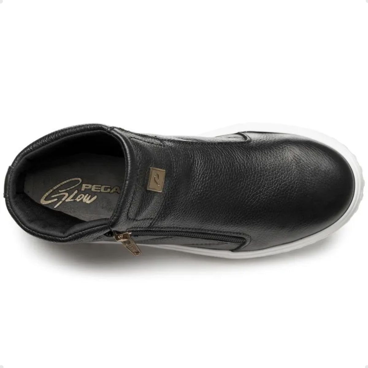 Tenis Moda Fem Pegada 1 212107 04 Preto 3