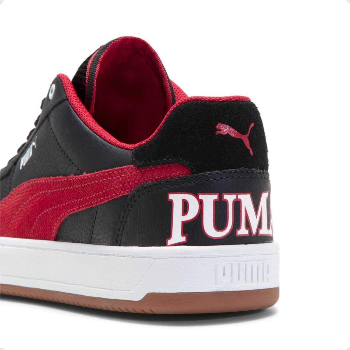Tenis Casual Masc Puma Caven 2.0 Retro Club 399014-02 Black/Red/White 2