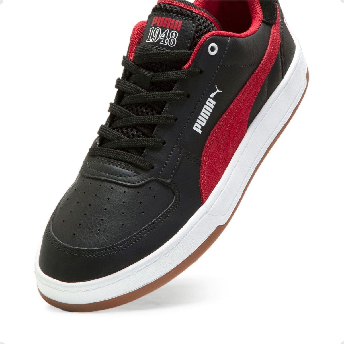 Tenis Casual Masc Puma Caven 2.0 Retro Club 399014-02 Black/Red/White 3
