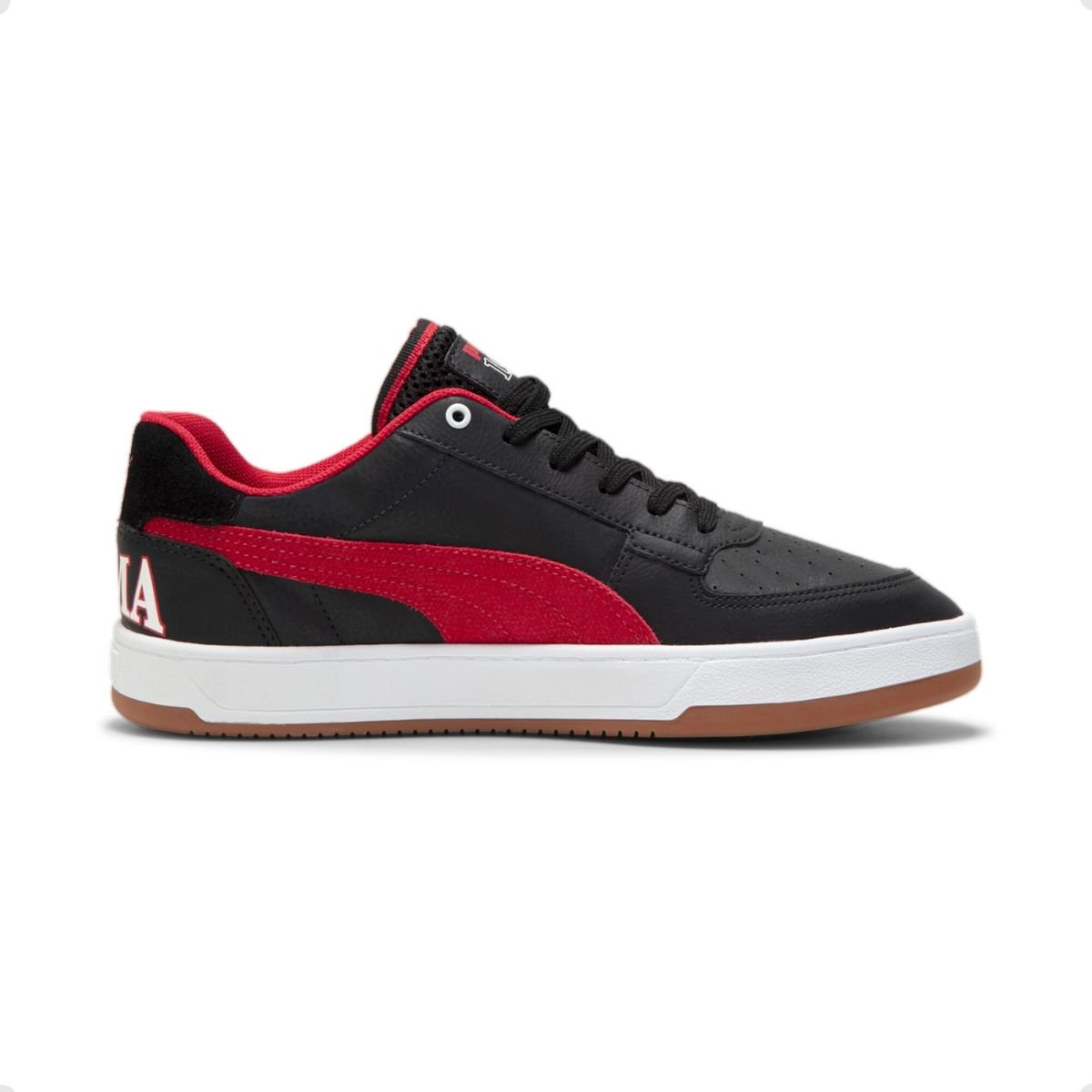 Tenis Casual Masc Puma Caven 2.0 Retro Club 399014-02 Black/Red/White 6