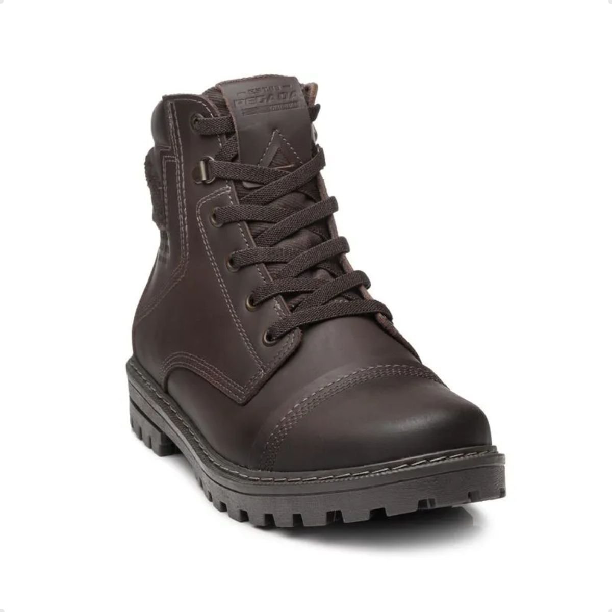 Bota Masculina Coturno Pegada Marrom Pinhão 5