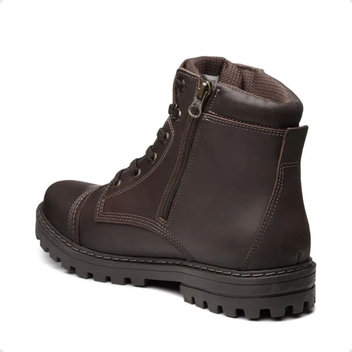 Bota Masculina Coturno Pegada Marrom Pinhão 3