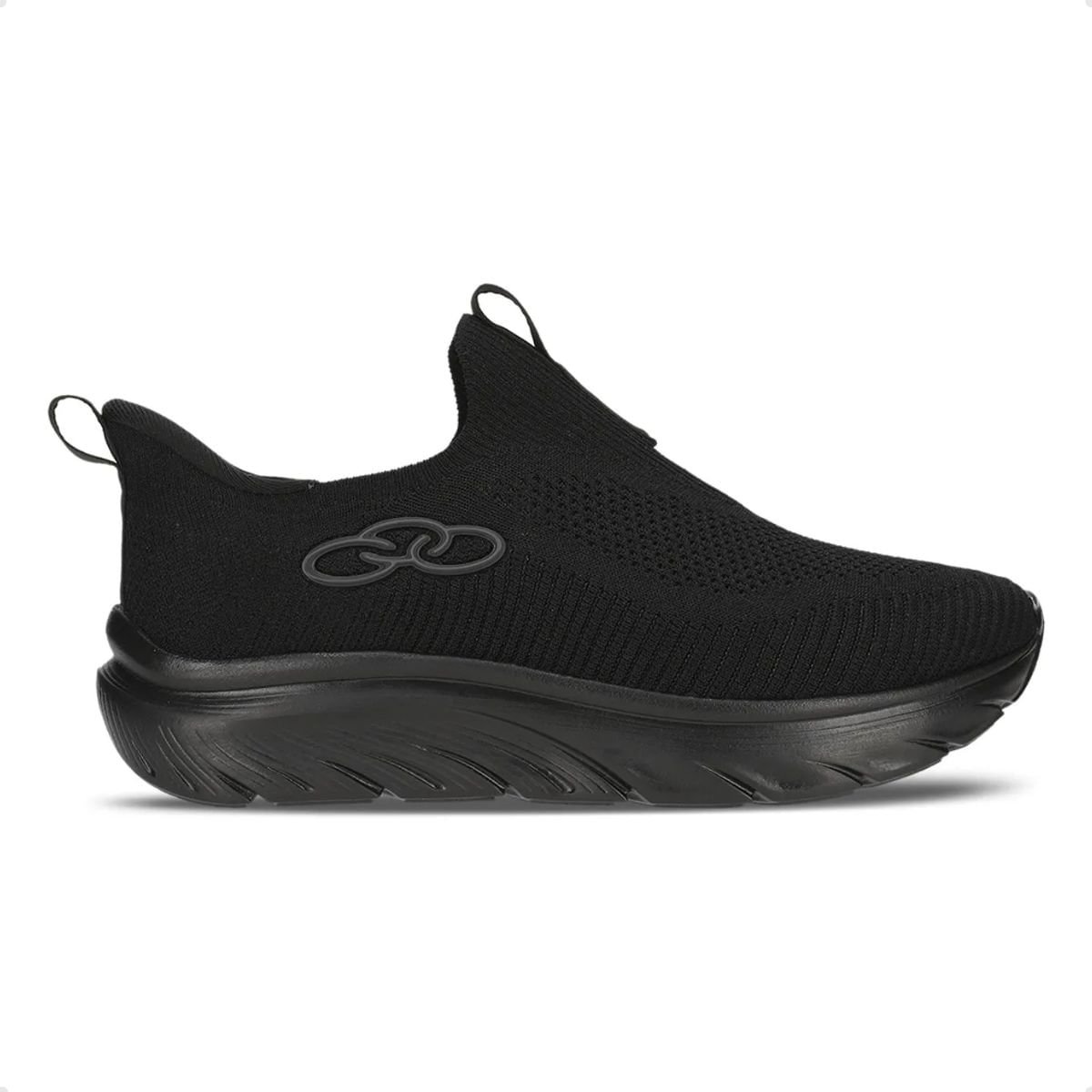 Tênis Running Masculino Olympikus Clic Preto Pto/Pt 1