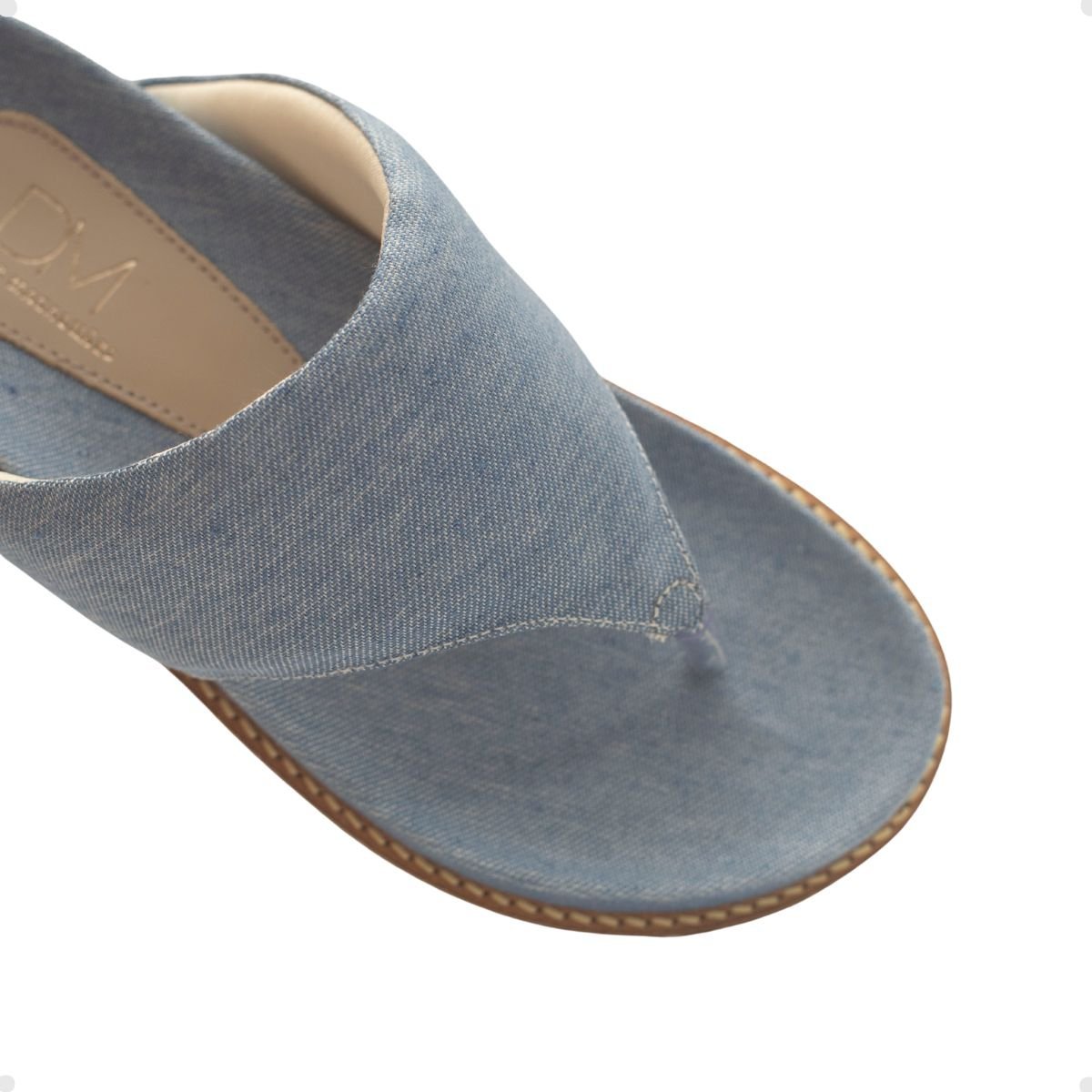 Tamanco Papete Mirage Dayane Magalhães Jeans Cinza 4