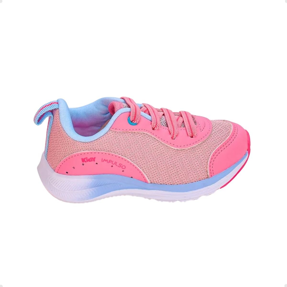 Tenis Running Inf Kidy 0411166-8310 Rosa/Azul/Pink 2