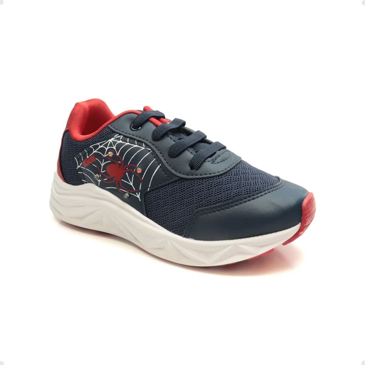 Tenis Running Inf Kidy  0350093-0080 Preto/Vermelho 5