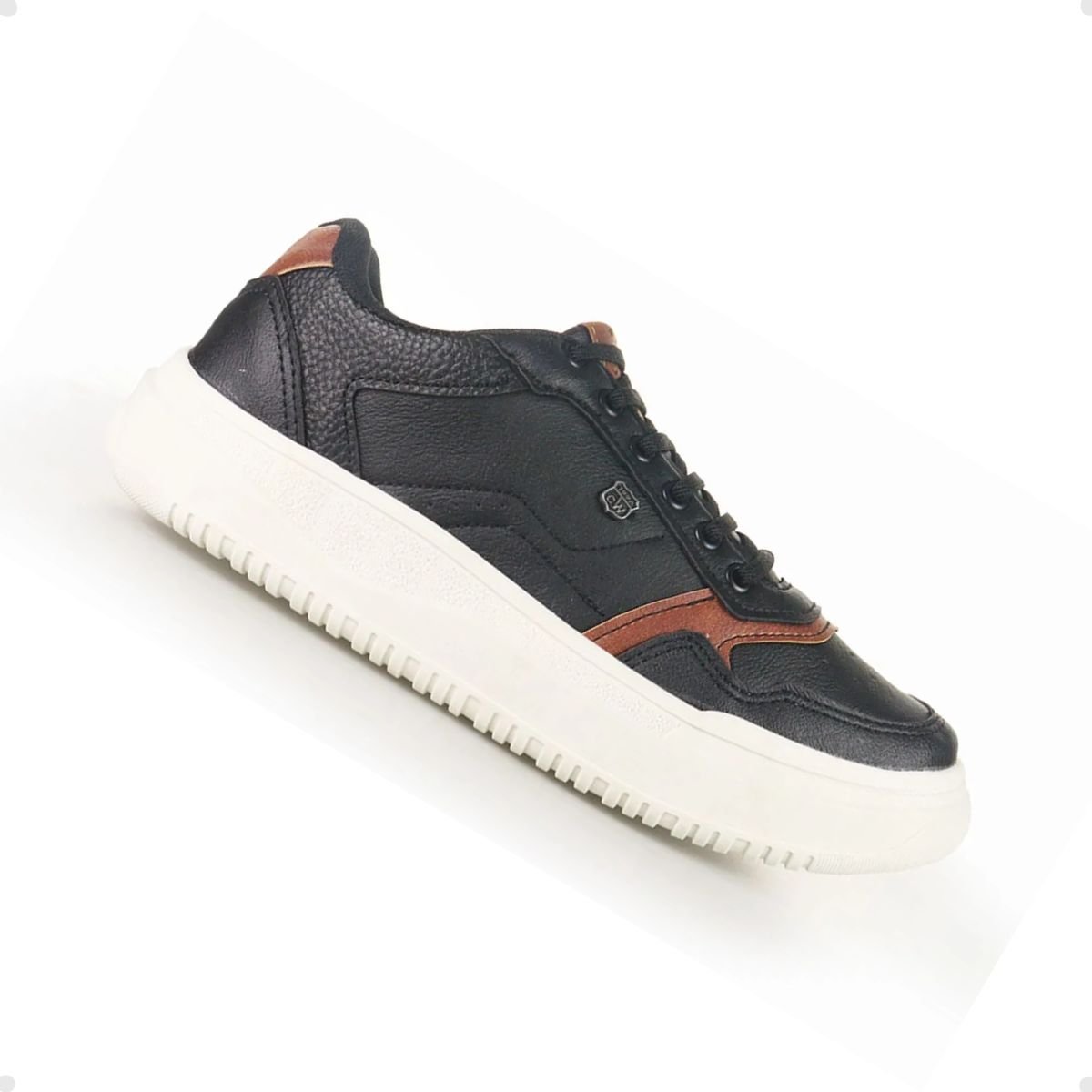 Sapatenis Masc Confort Way  902402- Preto 3