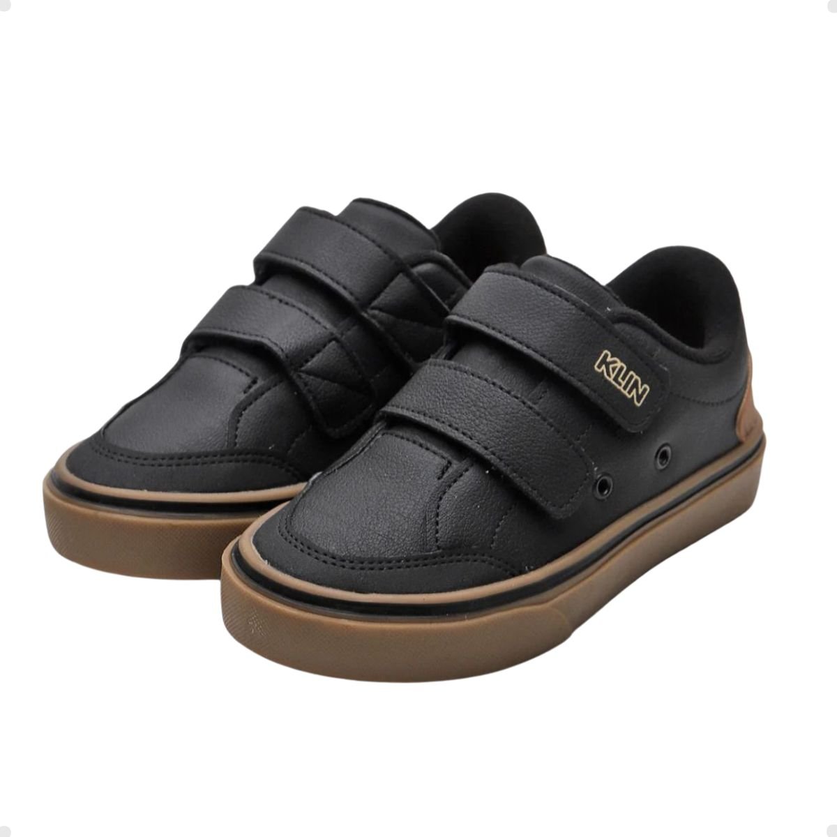 Tenis Casual Inf Klin  260059000-11969 Preto/Taupe 3