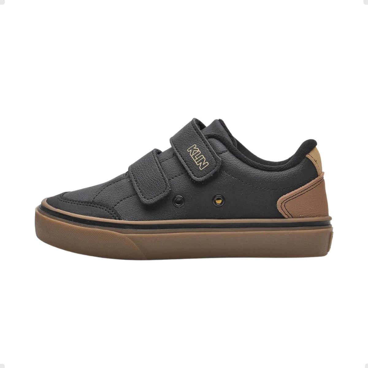 Tenis Casual Inf Klin  260059000-11969 Preto/Taupe 5