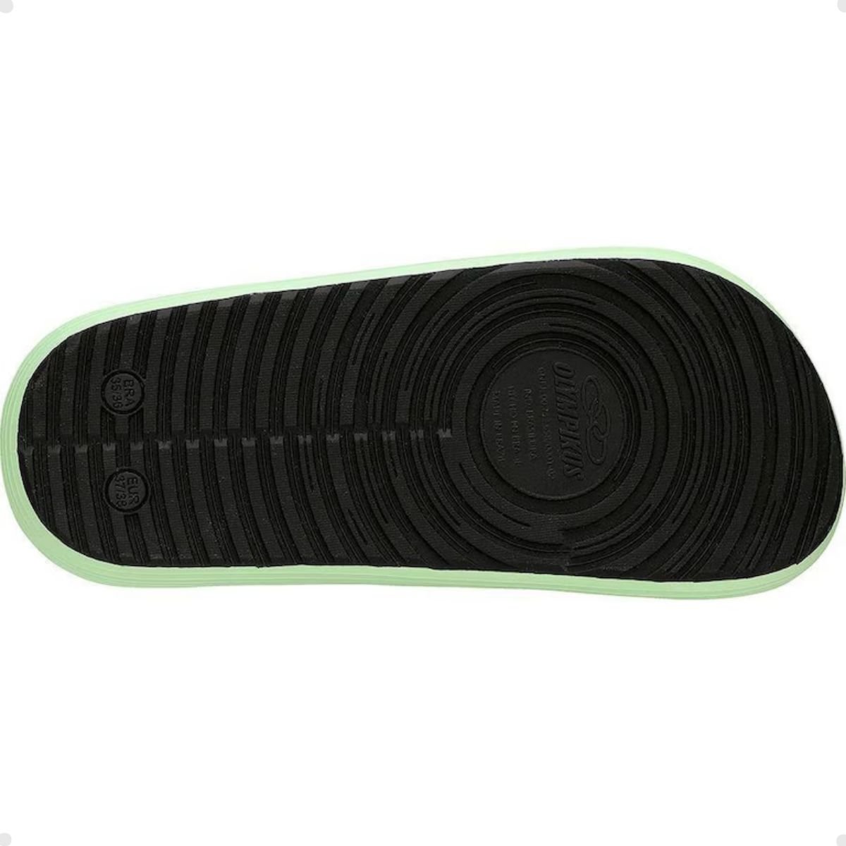 Chinelo Masculino Dedo Olympikus Sereno Verde Verde 3