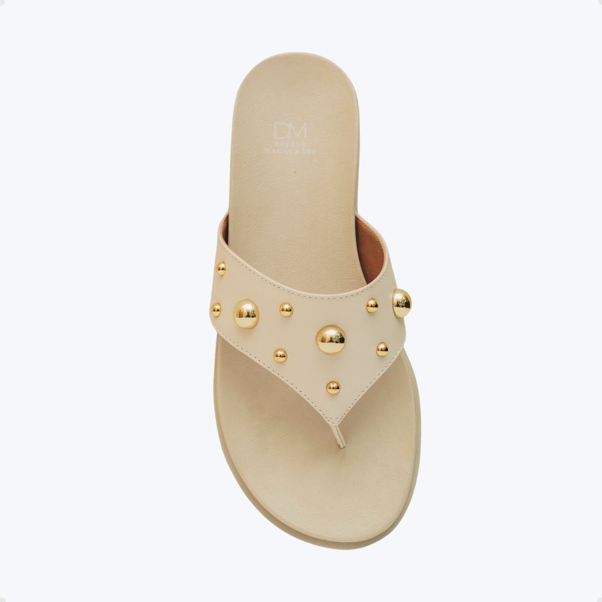 Tamanco Rasteiro Oàsis Ball Dayane Magalhães Off White Branco 5