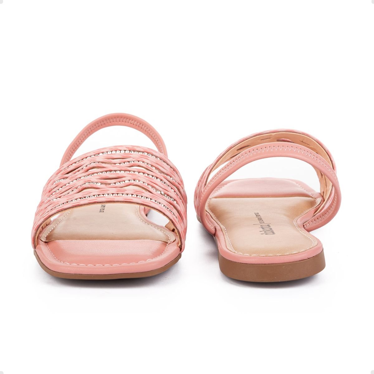 Sandalia Fem Rasteira Dakota  Y6522-0004 Rosa 5
