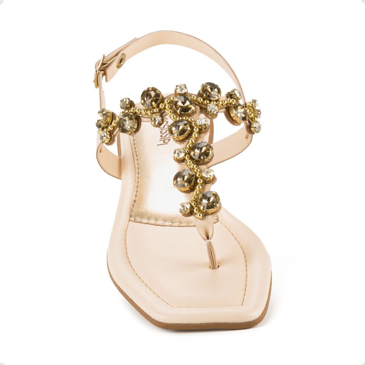 Sandália Feminina Rasteira Mississipi Branca Branco 6