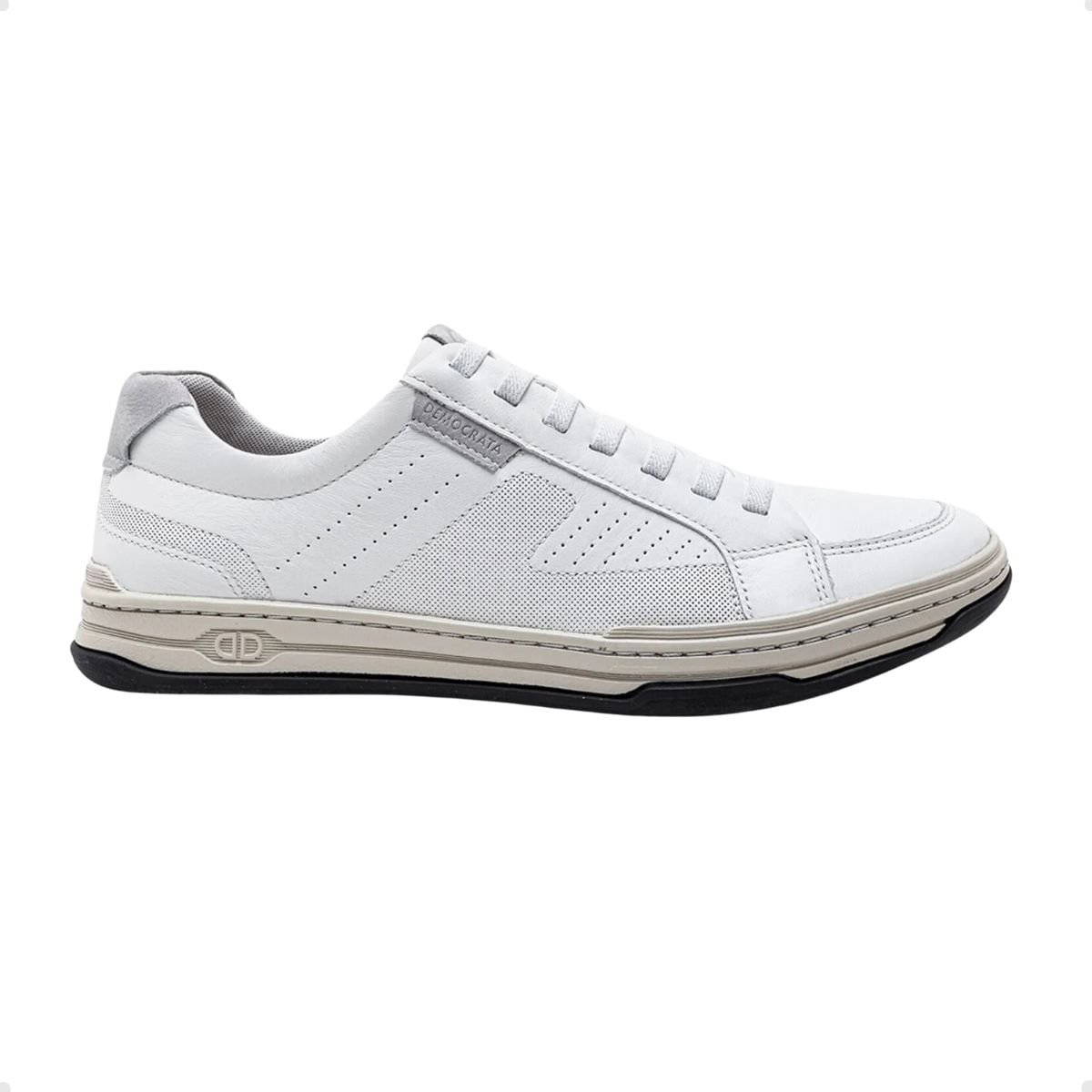 Sapatenis Masc Democrata Jay 151401-005 Branco 1