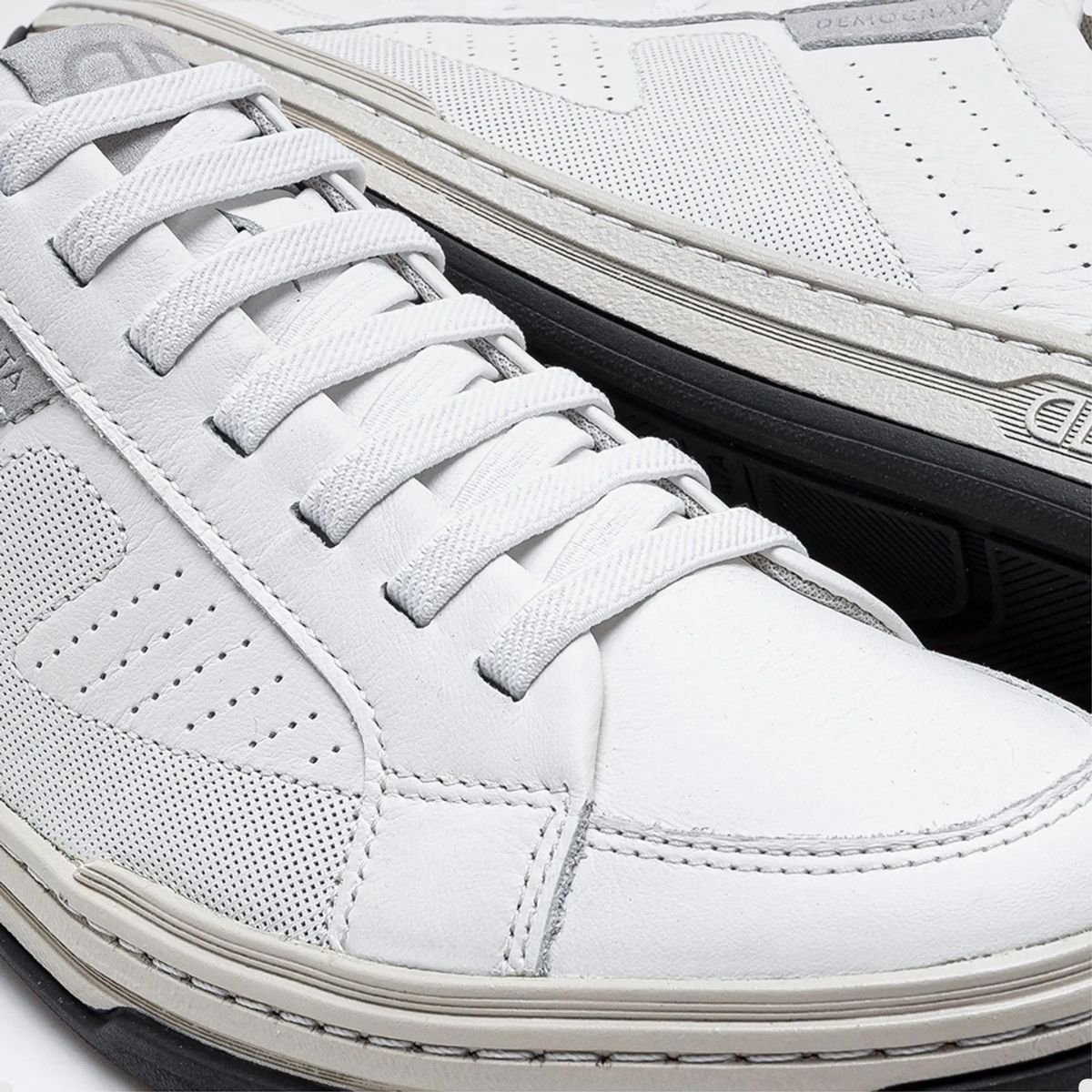 Sapatenis Masc Democrata Jay 151401-005 Branco 3