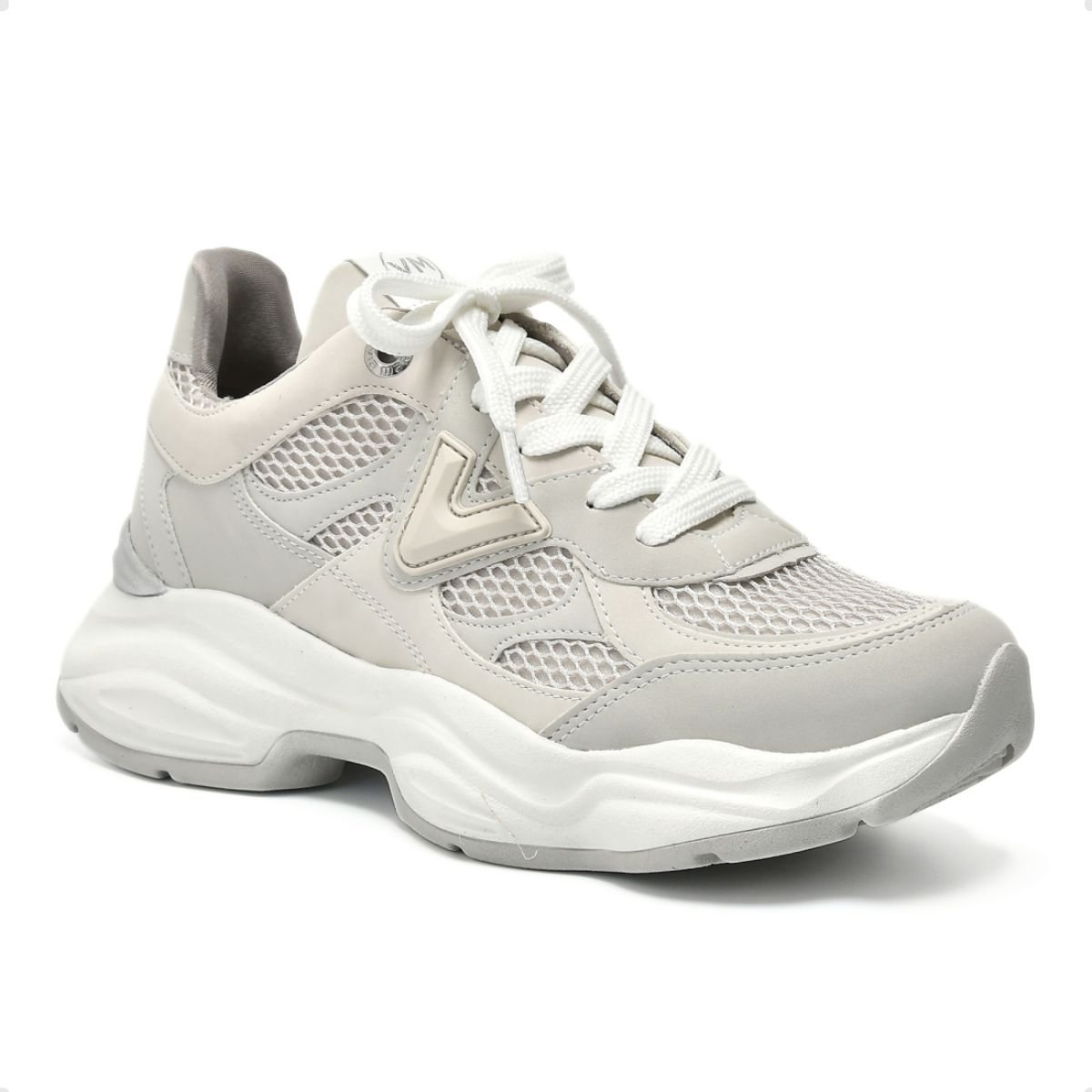 Tênis Moda Feminino Casual Via Marte Cinza Cinza 2