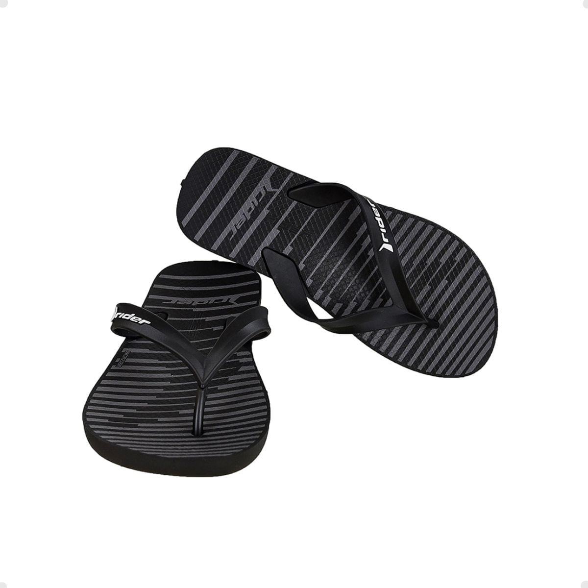 Chinelo Masculino Dedo Rider Feel Urban Preto Preto 2