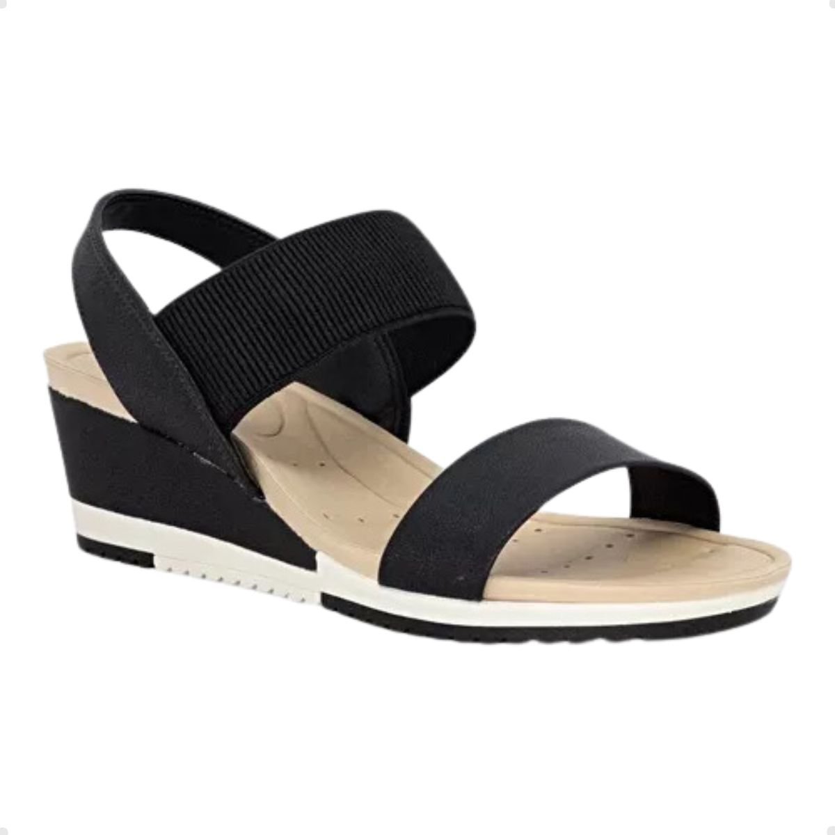 Sandalia Fem Anabela Modare 7123.107 Preto 2