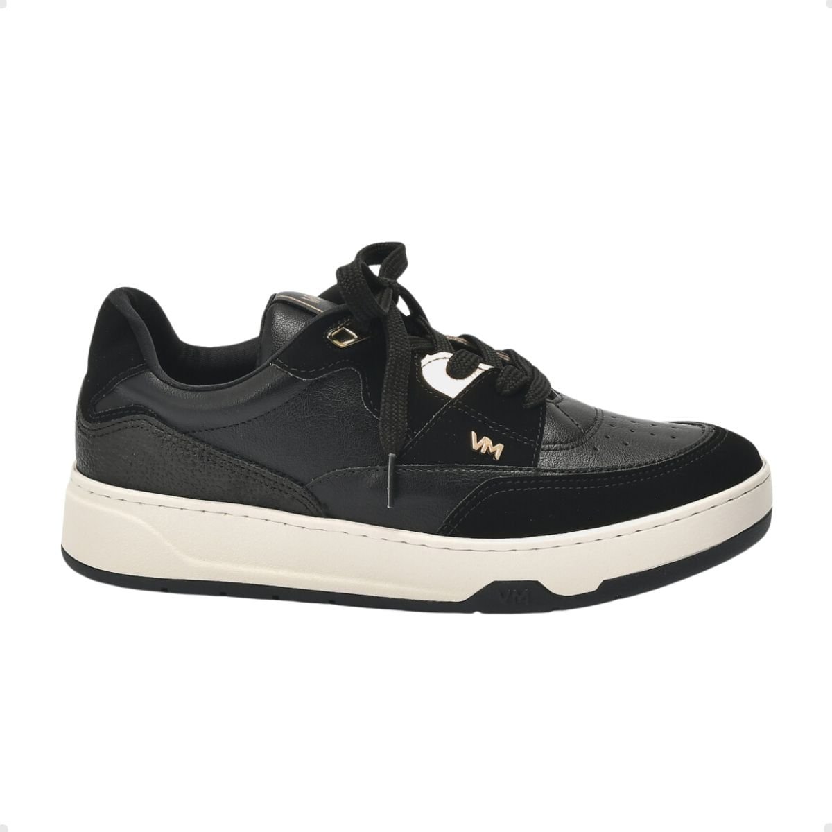 Tênis Moda Feminino Via Marte Preto Preto 1